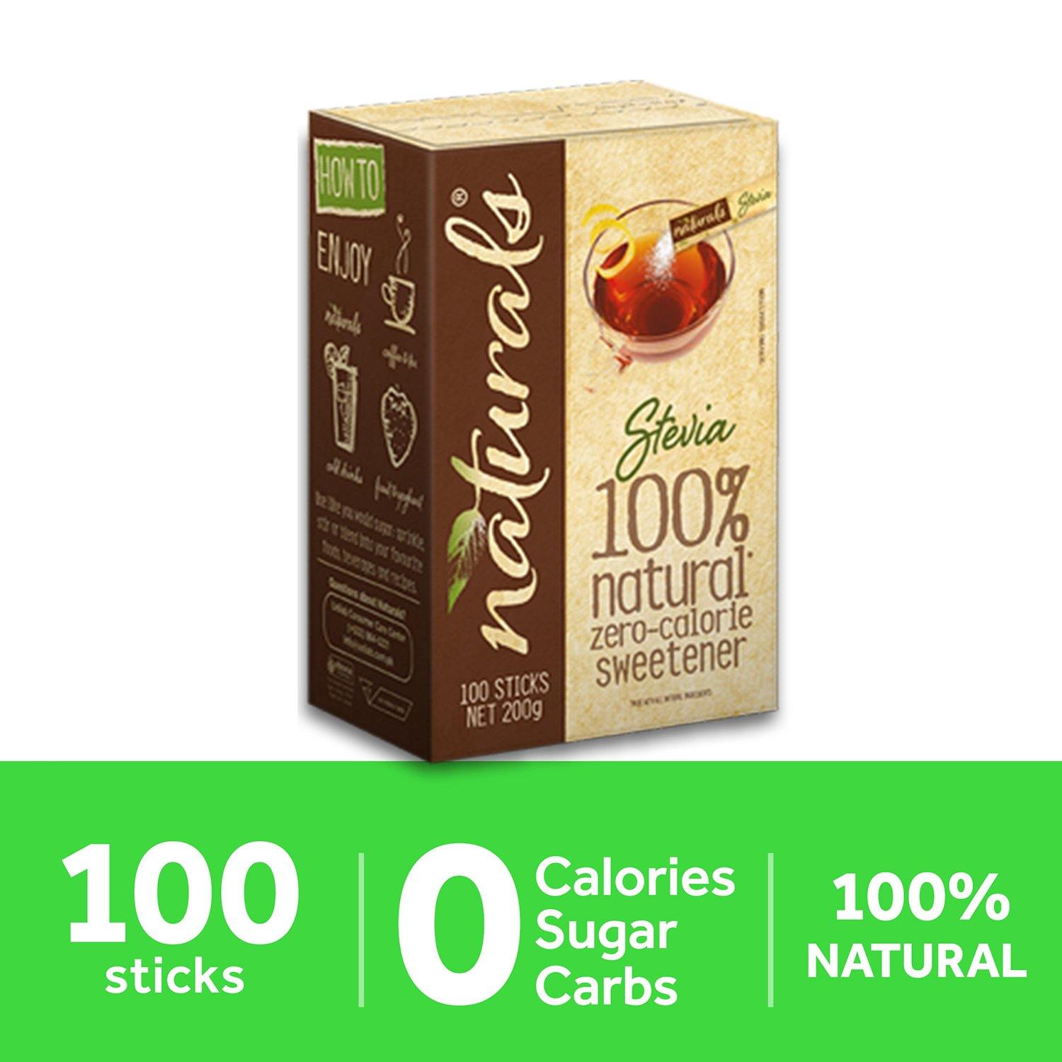 Naturals Stevia Stick 200 g - 100s - Southstar Drug